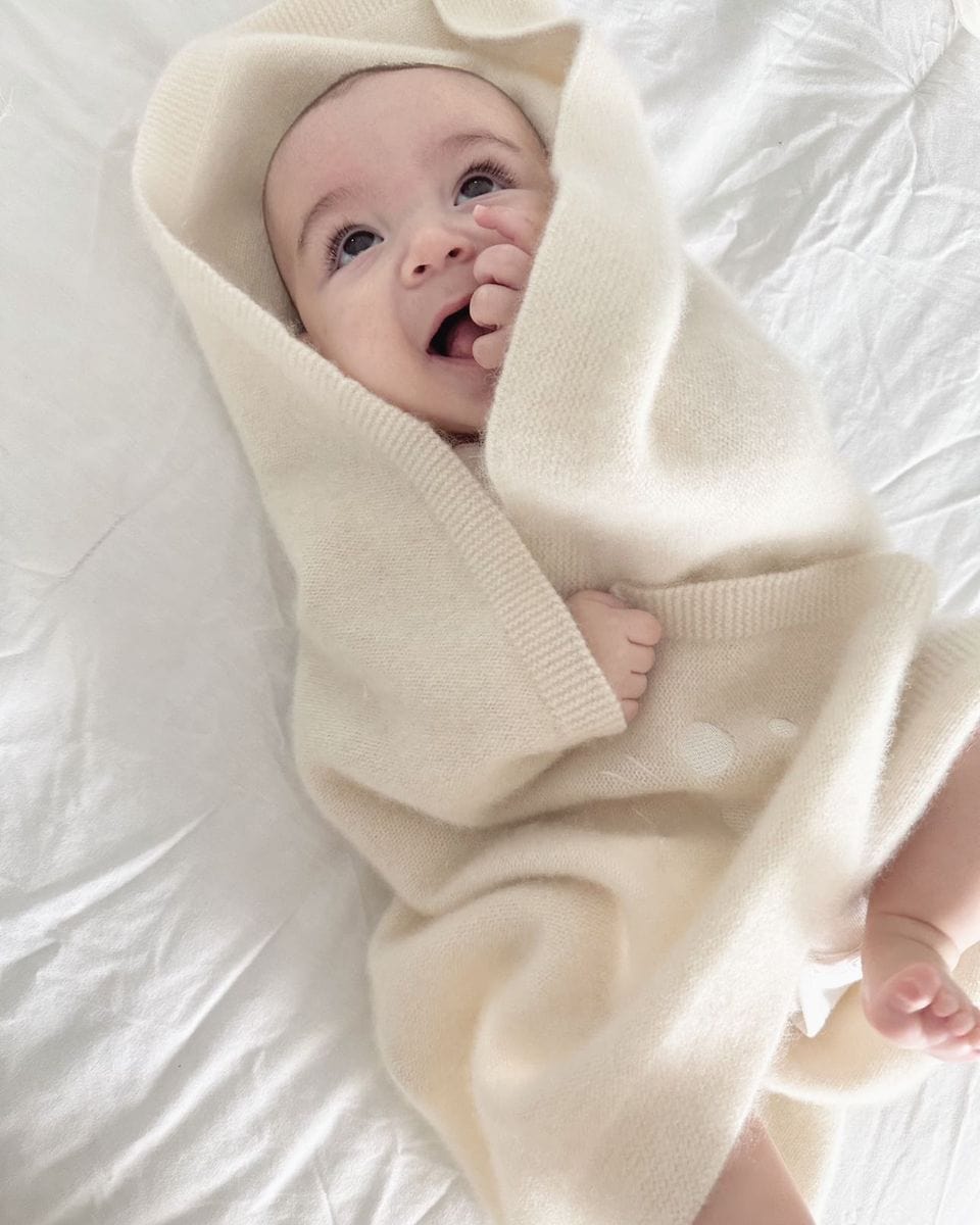 Cashmere Baby Blanket